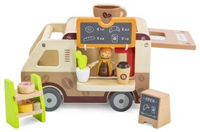 Viga food truck drewniane auto kawiarnia cukiernia
