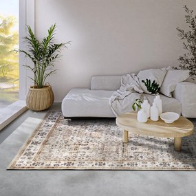 Beżowy dywan 160x230 cm Saveh Cream Gold – Elle Decoration