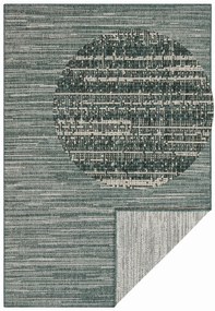 Dywan dwustronny zewnętrzny Gemini zielono-kremowy 200 cm x 290 cm