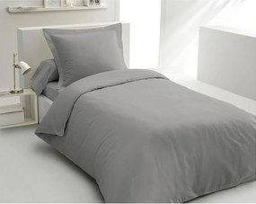 Komplet Poszewki na Kołdrę 140x200 cm z Jasnobeżowej Bawełny