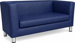 Sofa Monaco : Kolor nogi - Chrom, Kolor tkaniny - EKO-SKÓRA - 4D, Typ tkaniny - Eko-skóra , Wysokość nogi - 15 cm