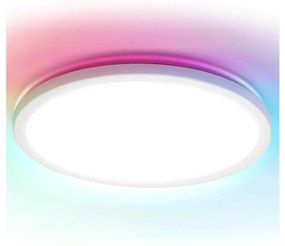 Aigostar - LED RGBW 24W 230V 3000-6500K sufitowe ściemnialne + DO