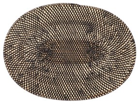 Rattanowa mata stołowa Tiseco Home Studio, 30x40 cm