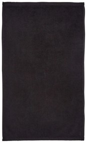 Czarny bawełniany ręcznik kąpielowy szybkoschnący/frotte 70x120 cm Quick Dry – Catherine Lansfield