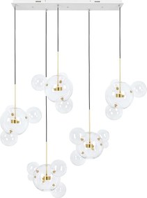 Lampa wisząca ze szklanymi kloszami Capri Line 5