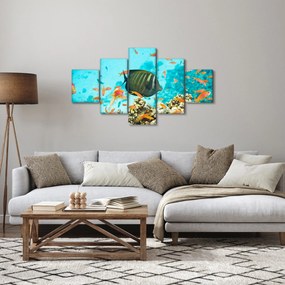 Obraz podwodnego świata (125x70 cm)