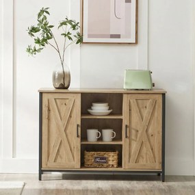 Komoda TAYLOR ARTISAN z otwartymi półkami, 100x70cm