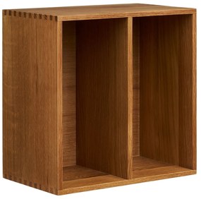 Wielopoziomowa półka z litego drewna dębowego w naturalnym kolorze 18 cm Townsville – House Nordic