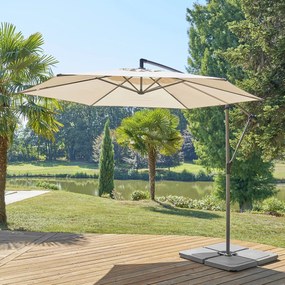Parasol ogrodowy ze stelażem, MANOA, 300 cm