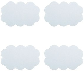 Dziecięce maty antypoślizgowe do wanny 4 szt. 9x14,5 cm Nuages – MSV