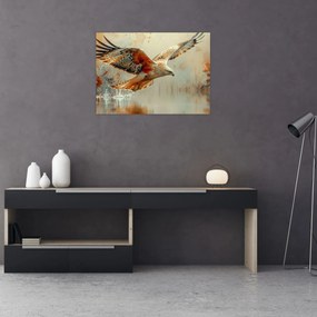 Obraz - Ptak drapieżny (70x50 cm)