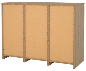 Komoda w dekorze dębu w naturalnym kolorze 121x91x50 cm Naia – Tvilum