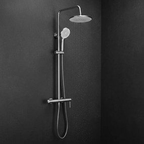 Zestaw natryskowy Rea Foss Clif Nikiel Szczotkowany