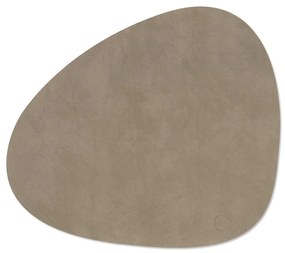 Mata stołowa ze skóry ekologicznej 37x44 cm Curve L Nupo – LIND DNA