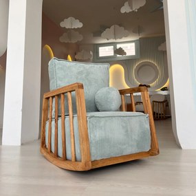 Fotel Sallanan Blue