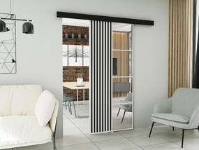 Drzwi przesuwne z maskownicą MOLI 80 biały