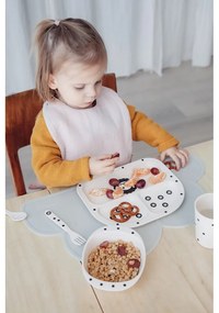 Różowy muślinowy śliniak Kindsgut Oslo