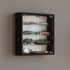 Wiszący wyświetlacz ścienny szafki szklanej Mandosa S