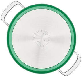Garnek aluminiowy z pokrywką/z nieprzywierającą powierzchnią odpowiedni na indukcję 5,5 l Meda 3.0 – FABINI
