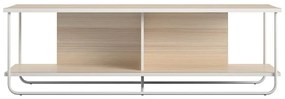 Szafka pod TV w dekorze brzozy 153x48 cm Dante – Queer Eye