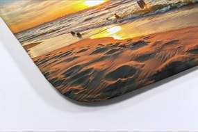 Dywanik łazienkowy Dywanik łazienkowy Plaża Zachód Słońca