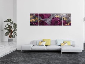 Obraz - Teksturowanie abstrakcji (170x50 cm)