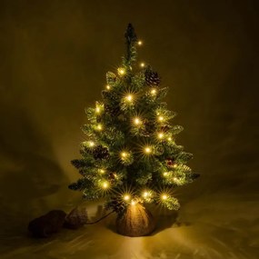 Choinka z oświetleniem - 60 cm, 30 diod LED