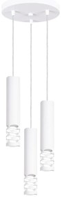 Lampa wisząca LIRO 3P biała SOLLUX  LIGHTING