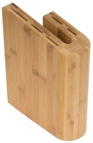 Blok na noże G21 Gourmet, bambusowy na 5 noży