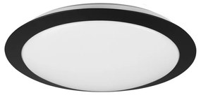 Lampa sufitowa LED w kolorze matowej czerni ø 29 cm Umberto – Trio