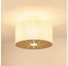 Brilagi - Lampa sufitowa COUNTRY ROLLER 1xE27/15W/230V Ø45 cm kremowa