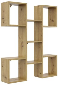 Regał na ścianę, półka dąb artisan H4-L97