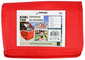 Torba chłodząca COOLER 4l czerwona