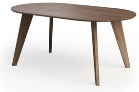 Stół z blatem w dekorze orzecha 100x180 cm Lago – TemaHome