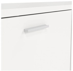 Biała szafka pod TV 177x57 cm Media – Tvilum