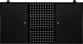 Wisząca szafka na narzędzia Ben All Black 120x20x60 cm czarny