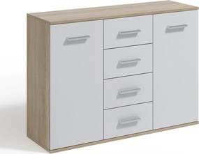 Komoda GIACOMO II 112 cm do Salonu Sypialni Dąb sonoma