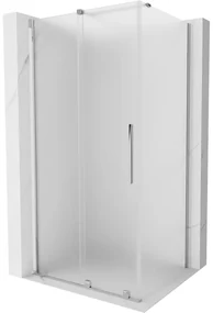 Mexen Velar kabina prysznicowa rozsuwana 130 x 80 cm, szron, chrom - 871-130-080-31-01