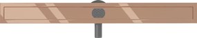 Mexen Flat 360° korpus do odpływu liniowego obrotowy 100 cm, różowe złoto - 1640100
