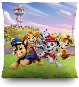 Poduszka dla dzieci Paw Patrol, 40 x 40 cm