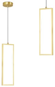 LAMPA SUFITOWA WISZĄCA LED LHJ084-1CP ZŁOTA