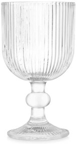 Kieliszek do wina w prążki, 260 ml, 6 sztuk