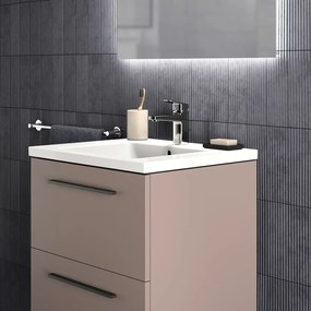 Szarobeżowa wisząca szafka pod umywalkę 60x63 cm i.Life B – Ideal Standard