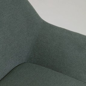 Zielone krzesło do jadalni Kave Home Konna