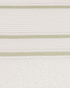 Ręcznik Gunnar 50x90cm creamy white green