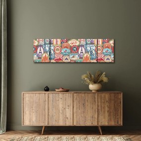 Obraz podróżnika (170x50 cm)
