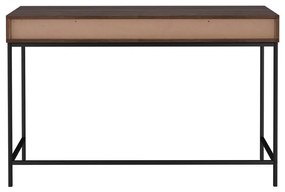 Biurko z blatem w dekorze orzecha 50x120 cm Celine – Støraa