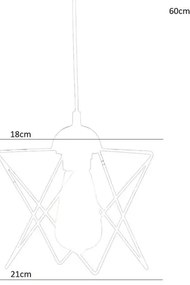 Czarna lampa wisząca – Opviq lights