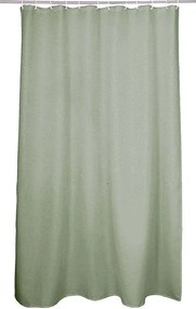 Jednokolorowa zasłona prysznicowa "Witamina" 180x200cm Szałwia PEVA Wodoodporna Salbeigrün