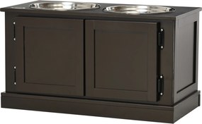 PawHut Miska dla psa z szufladą